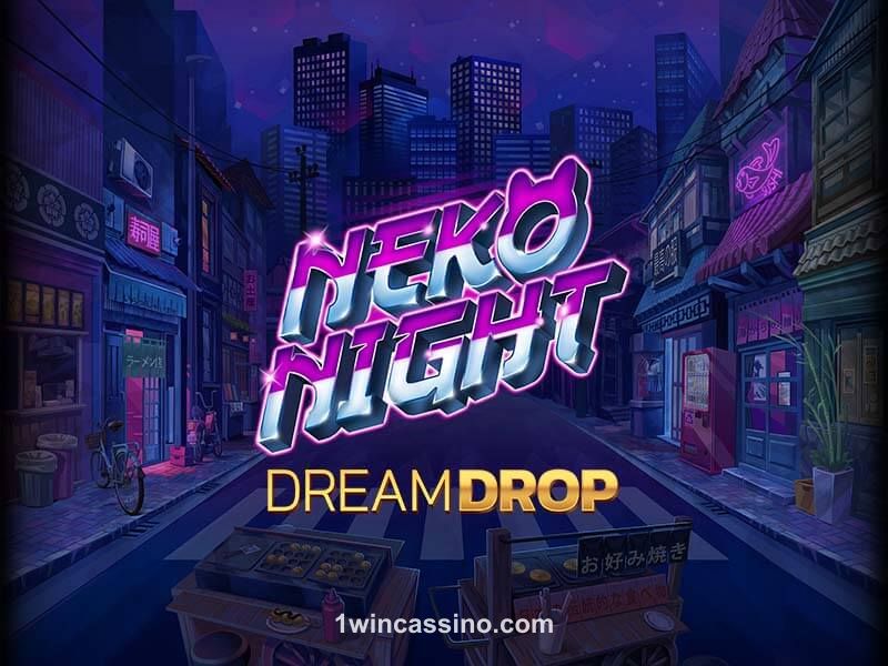 Imagem do jogo Neko Night Dream Drop no 1wincassino