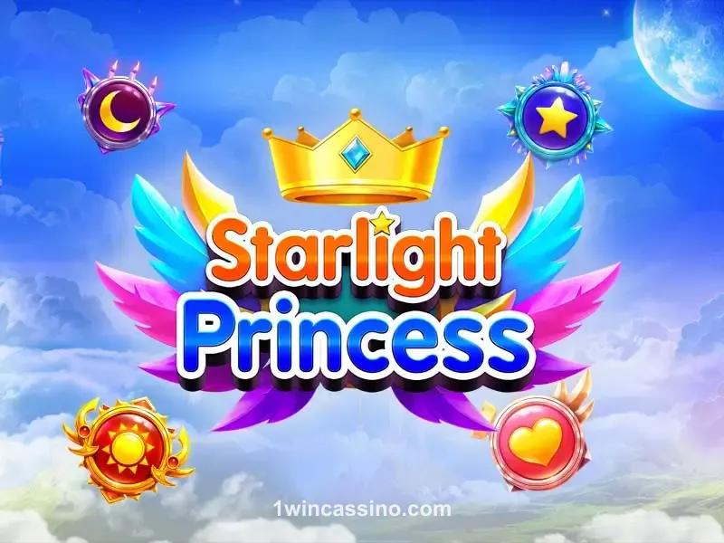Imagem do jogo Starlight Princess no 1wincassino