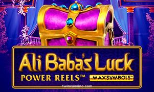 Imagem do jogo Ali Baba's Luck Power Reels™ no 1wincassino