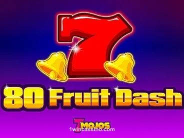 Imagem do jogo 80 Fruit Dash do 1wincassino